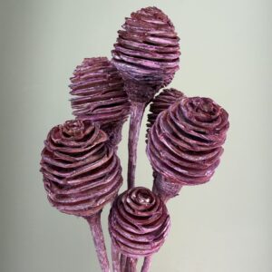 Purple HoneyDip Sticks | Dried Floral Decor