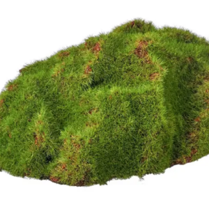 Small Faux Moss Rock | Lightweight Decorative Accent